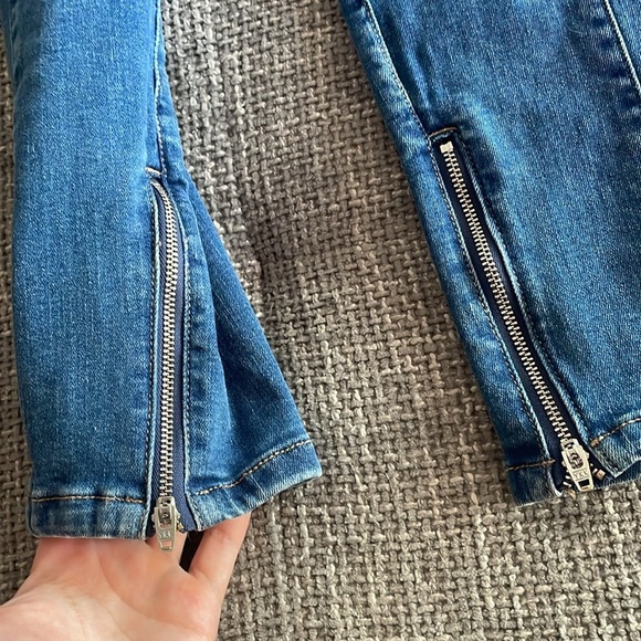 NWT FREE PEOPLE Bella Micro Mid Rise Skinny Jeans! - Picture 7 of 7